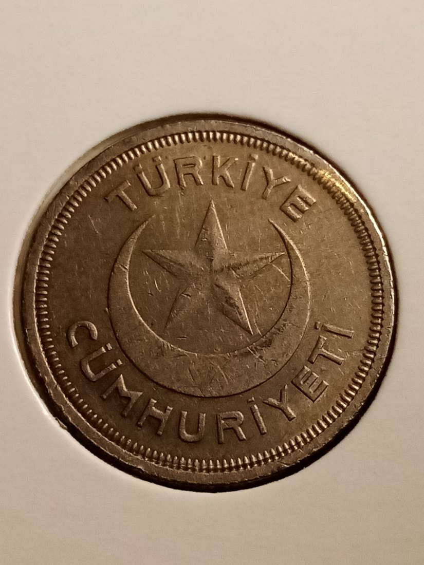 Turkey - 5 Kurus 1938   