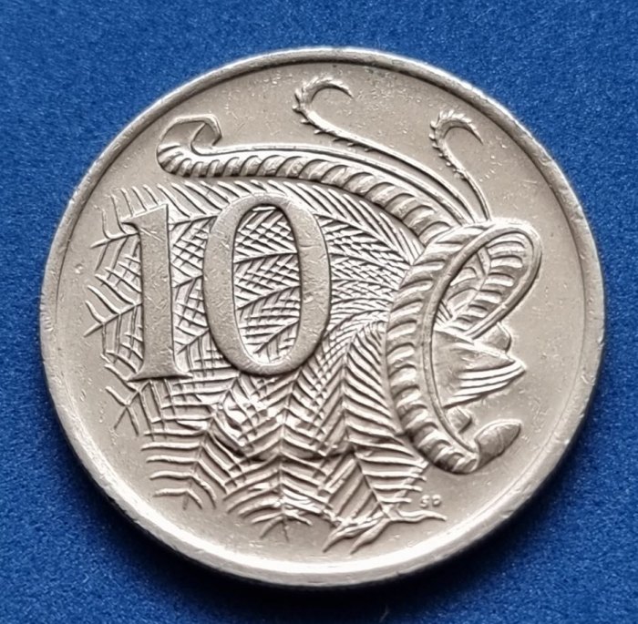 6979(3) 10 Cents (Australien) 1989 in vz ..................................... von Berlin_coins