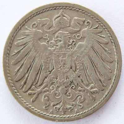  Deutsches Reich 10 Pfennig 1904 A K-N ss+   