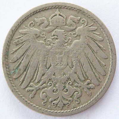  Deutsches Reich 10 Pfennig 1904 A K-N ss   