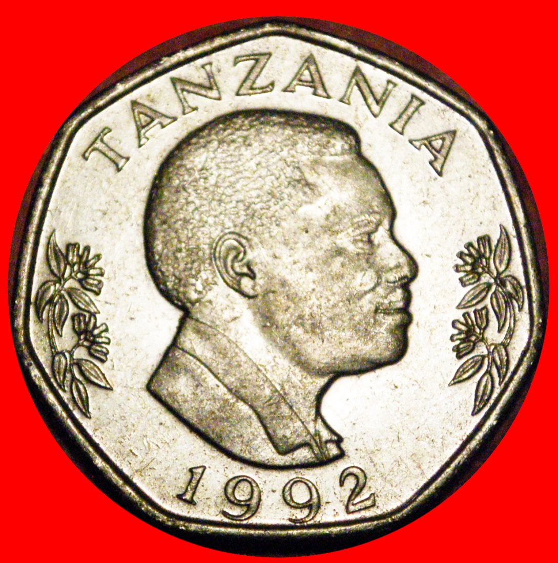  * 2 SOLD ELEPHANT WITH CALF: TANZANIA ★ 20 SHILLINGS 1992! MWINYI 1985-1995★LOW START ★ NO RESERVE!   