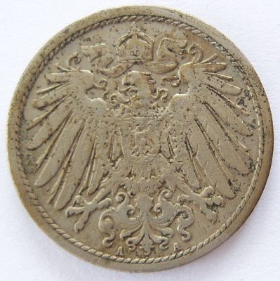  Deutsches Reich 10 Pfennig 1907 A K-N ss   