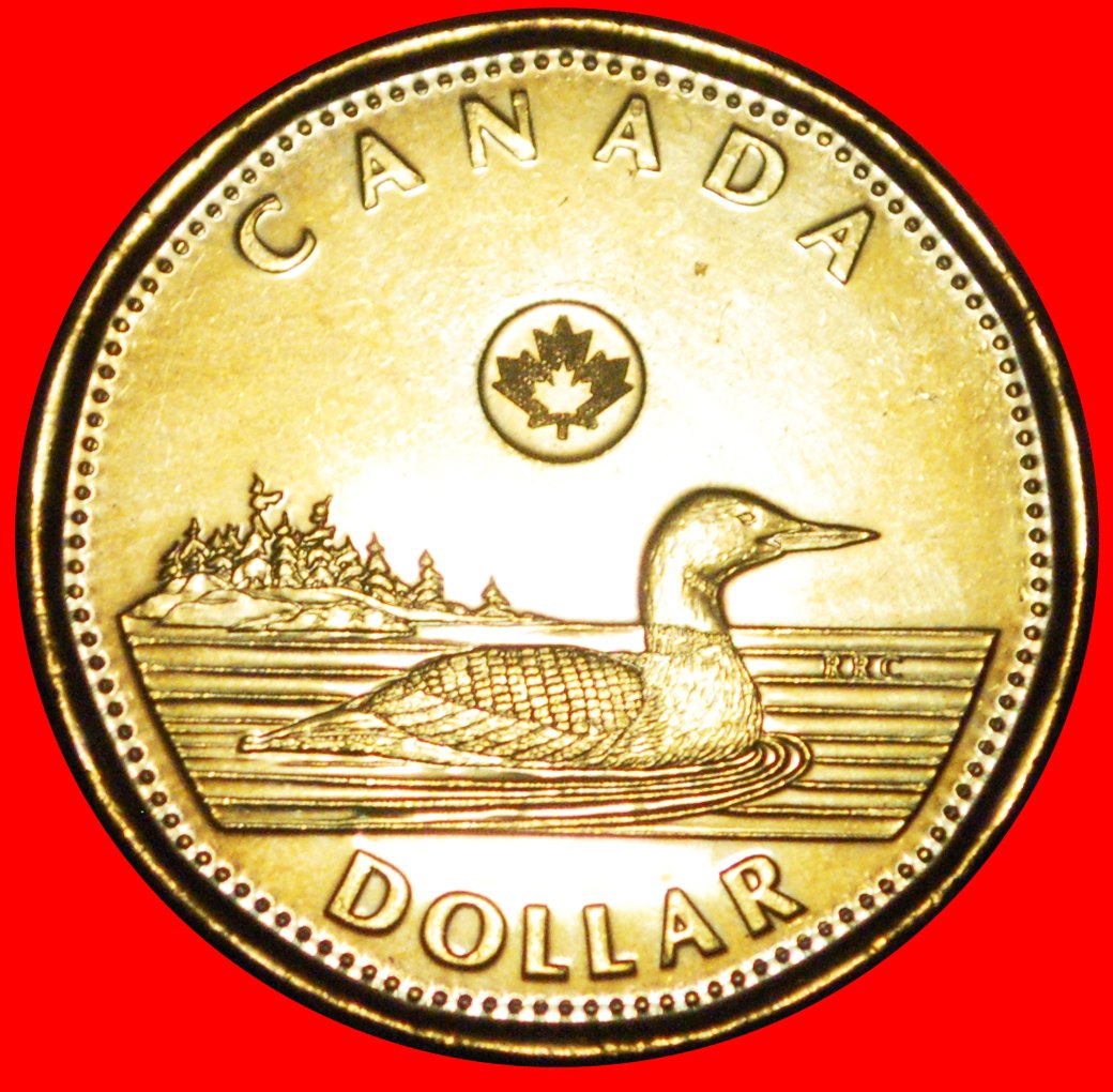  * LUCKY LOONIE (2004-2022): CANADA ★ 1 DOLLAR 2018 UNC MINT LUSTRE! LOW START ★ NO RESERVE!   