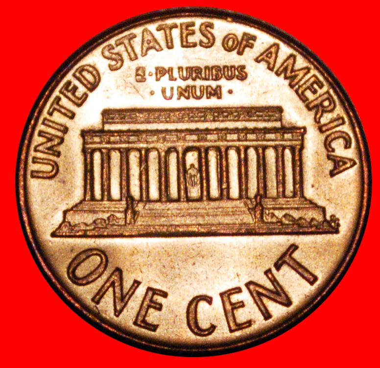  * MEMORIAL (1959-1982): USA★ 1 CENT 1969S UNC MINT LUSTRE! LINCOLN 1809-1865★LOW START ★ NO RESERVE!   