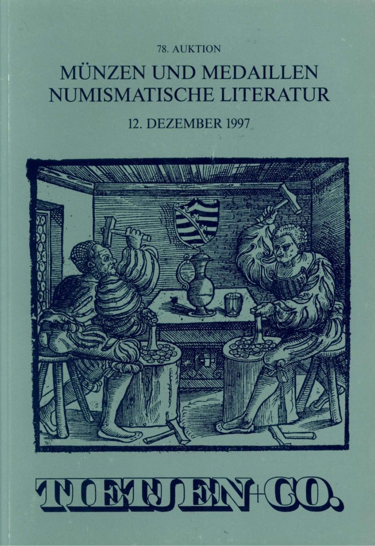  Tietjen (Hamburg) Auktion 78 (1997) ua. Teil 2 der Sammlung Braunschweig - Lüneburg - Hannover   