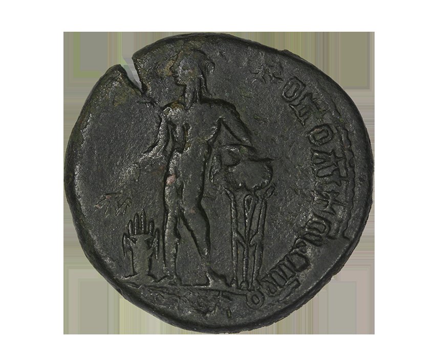  Diadumenian 218,Nicopolis ad Istrum, AE 28 mm , 11,74 g.   