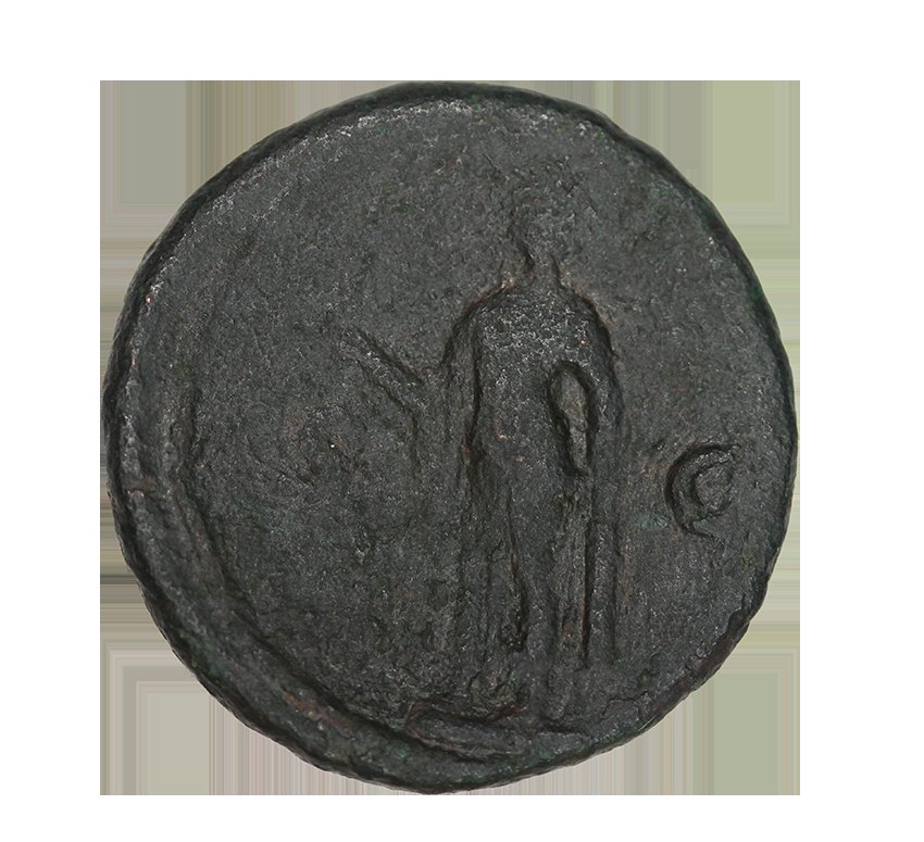  Domitian Time of Vespasian 73 AD, Roma,AE As, 9,46g.   