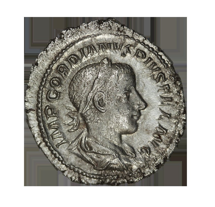  Gordian III 238-244 ,AR Denarius, 2,80g.   