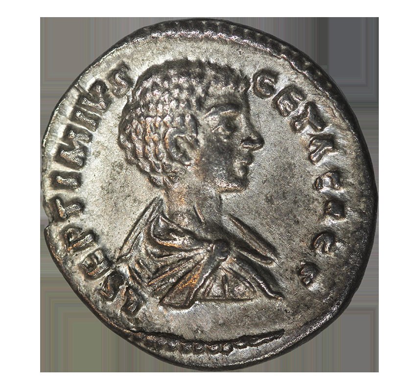 Geta as Caeser 198-200,Laodicea ,AR Denarius, 2,97 g