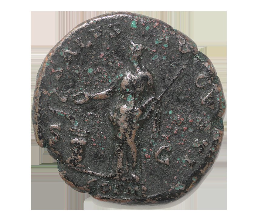  Claudius 41-54,Seleucis and Pieria,Antioch,AE18mm. , 9,00 g.   