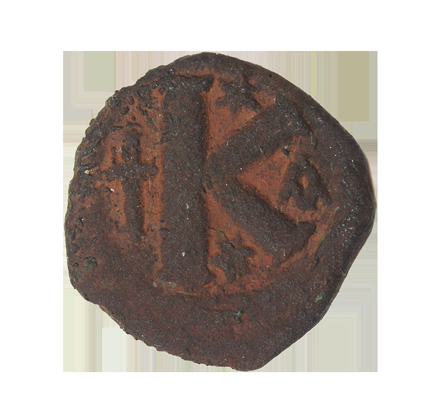  Justinianus I,527-565,Constantinople,AE Halb Folis ,7,90 g.   