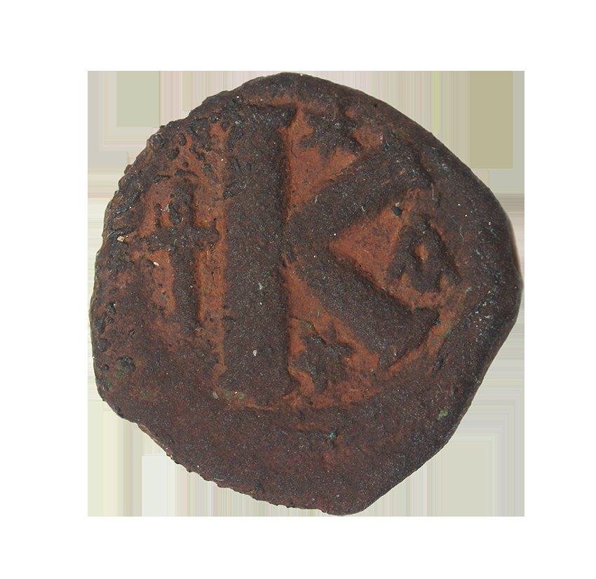 Justinianus I,527-565,Constantinople,AE Halb Folis ,7,90 g.