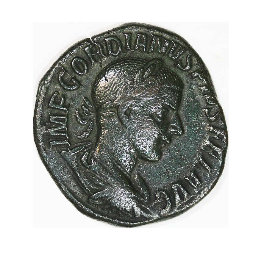 Gordian III 238-244,AE SESTERZ 29 mm ,17,24 g.