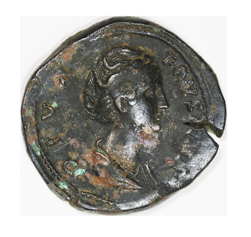  Faustina Augusta 147-175 ,AE Sesterz 32 mm ;28,32 g   