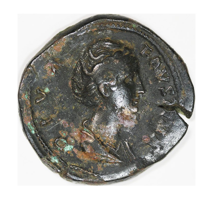 Faustina Augusta 147-175 ,AE Sesterz 32 mm ;28,32 g