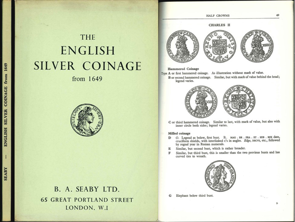  B.A.Seaby Ltd.; The English Silver Coinage from 1649; London 1957   