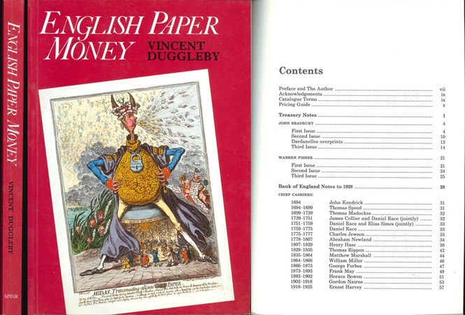  Vincent Duggleby; English Paper Money; London 1990   
