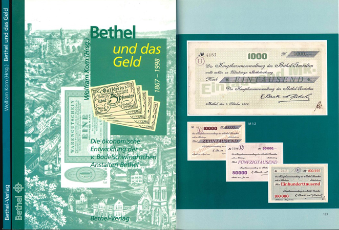  Wolfram Korn (Hrsg.); Bethel und das Geld; Bielefeld 1998   