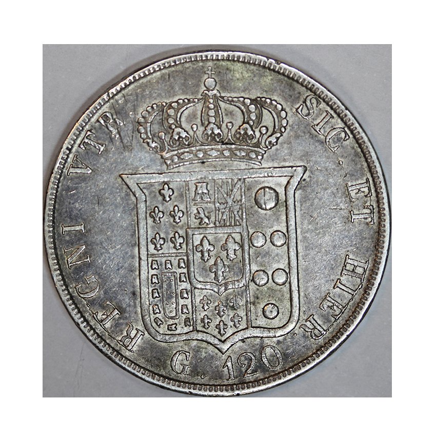 Italien, Sicilien, 120 Grana 1851
