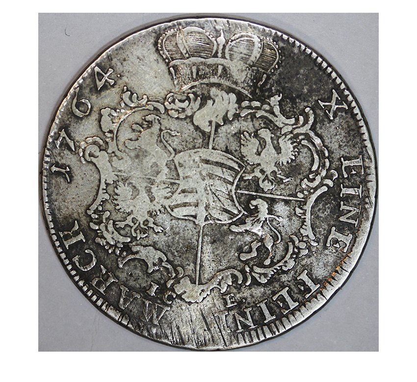 Sachsen Coburg Saalfeld,Konv.Taler 1764