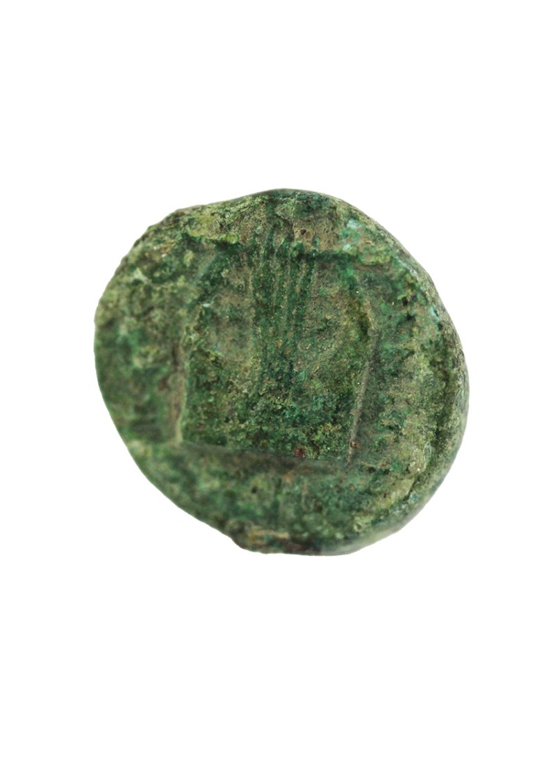  Ionia,Kalophon, ca 375-330 BC,AE 11 mm ,1,32 g.   