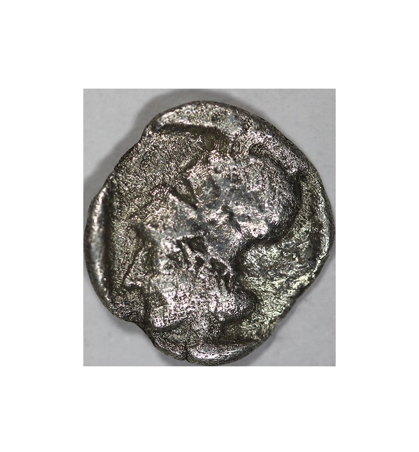  Greek,Mysia,Lampsakos ,400-300 BC ,Silber Obol 0,78 g.   