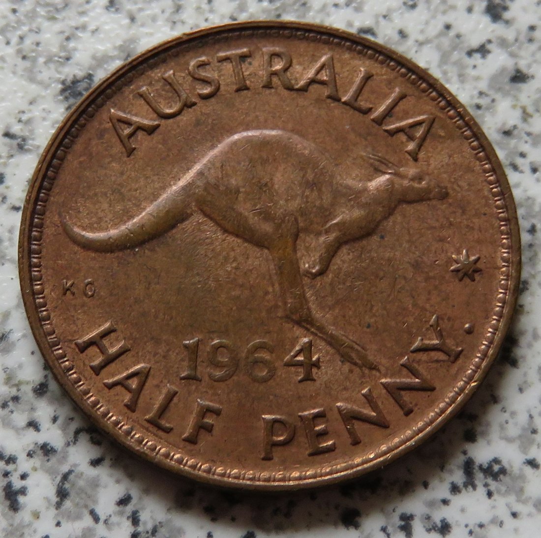  Australien half Penny 1964   