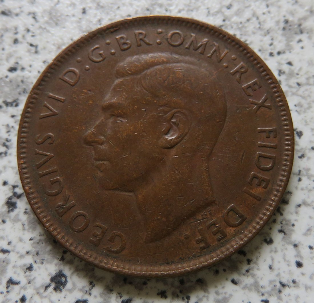  Australien One Penny 1952 (One Penny 1952) (George VI., 1937 - 1952)   