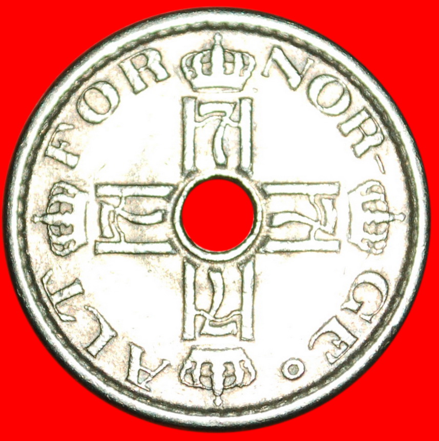  Ⰶ ROSEN (1926-1949): NORWEGEN ★ 50 OERE 1945 HAAKON VII. (1905-1957)! OHNE VORBEHALT!   