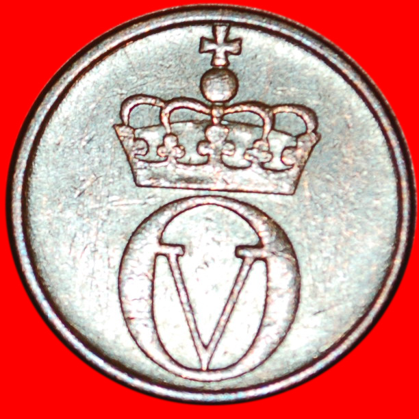  Ⰶ SQUIRREL (1958-1972): NORWAY ★ 1 ORE 1962! OLAV V (1957-1991)  LOW START ★ NO RESERVE!   