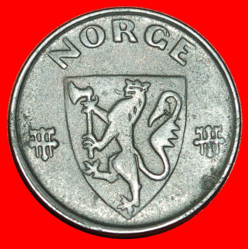  * GERMANY (1943-1945): NORWAY ★ 2 ORE 1944! WARTIME (1939-1945) LOW START ★ NO RESERVE!   