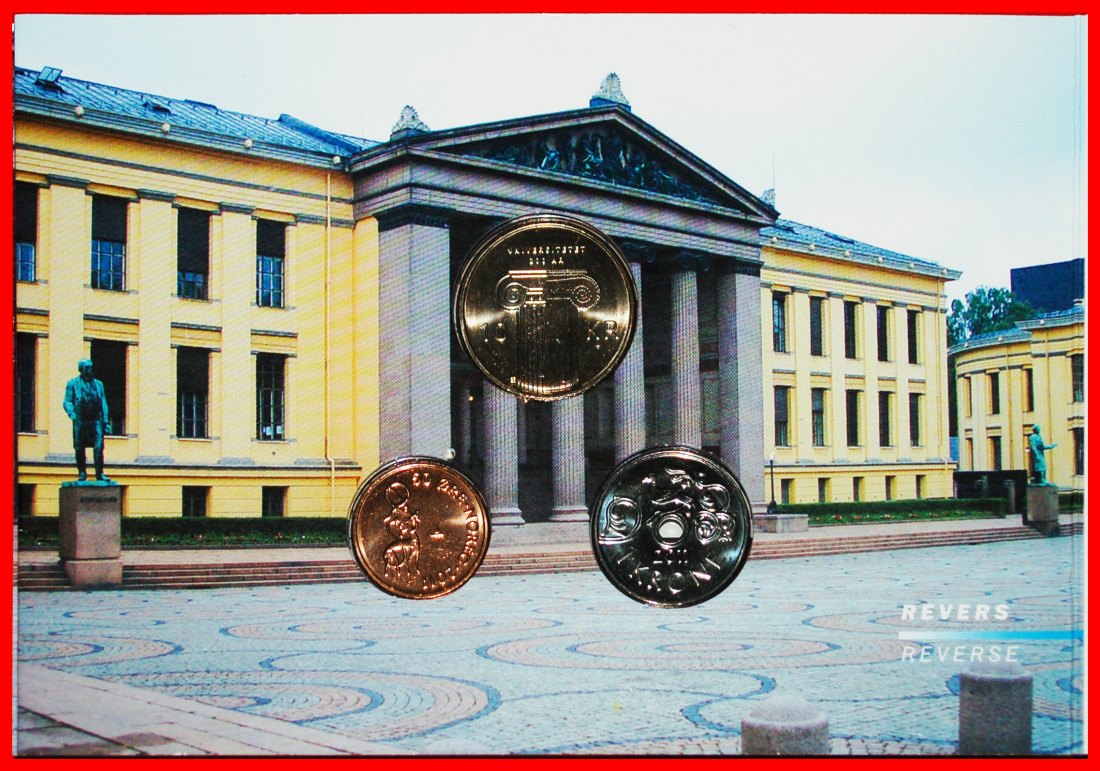  * UNIVERSITY 1811 RARE: NORWAY ★ BRILLIANT UNCIRCULATED COIN COLLECTION 2011★LOW START ★ NO RESERVE!   