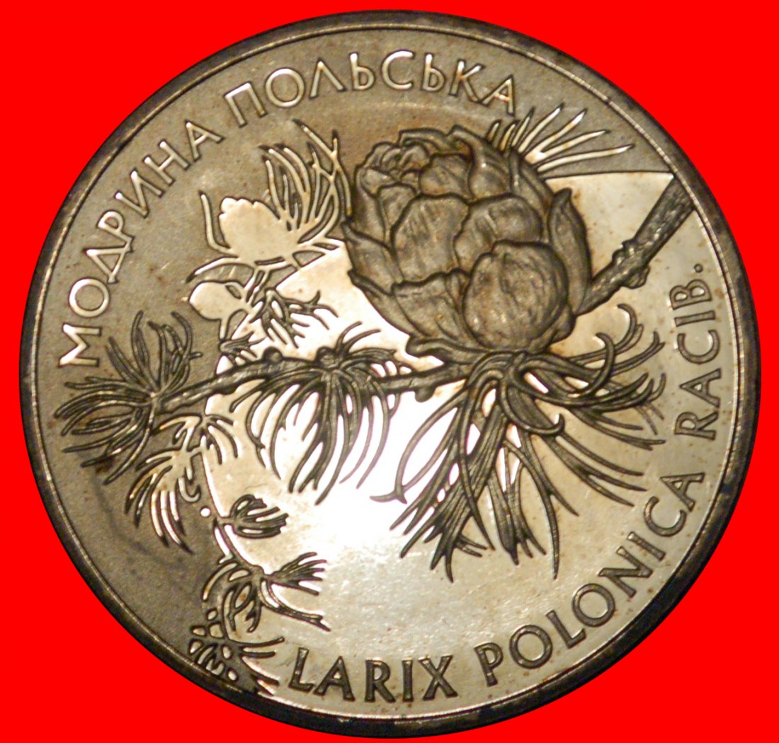 Ⰶ BIRDS AND LARC RARE: ukraine (ex. the USSR, russia)★ 2 GRIVNAS 2001★GERMAN SILVER★NO RESERVE!