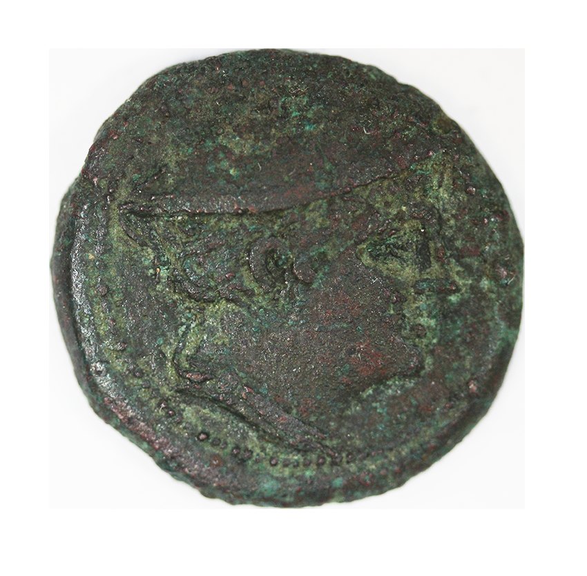 Römische Republik,AE Semuncia 217-215 BC, 19 mm ,6,81 g