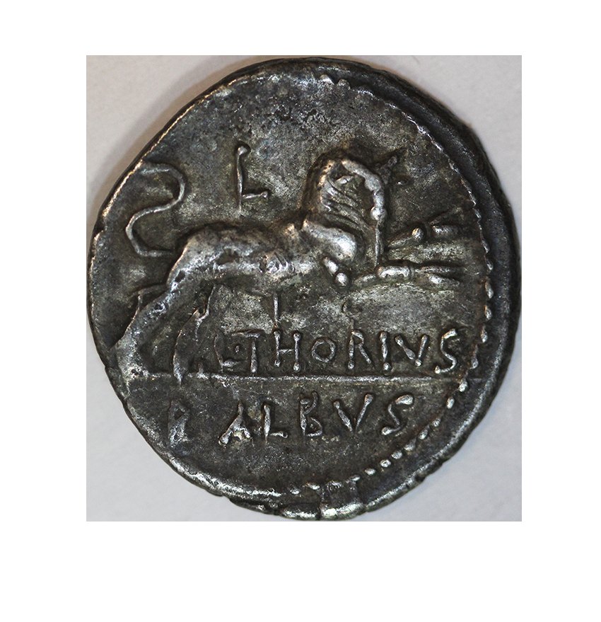 Römische Republik,Lucius Tharius Balbus 105 B.C,AR Denarius 3,85 g.   
