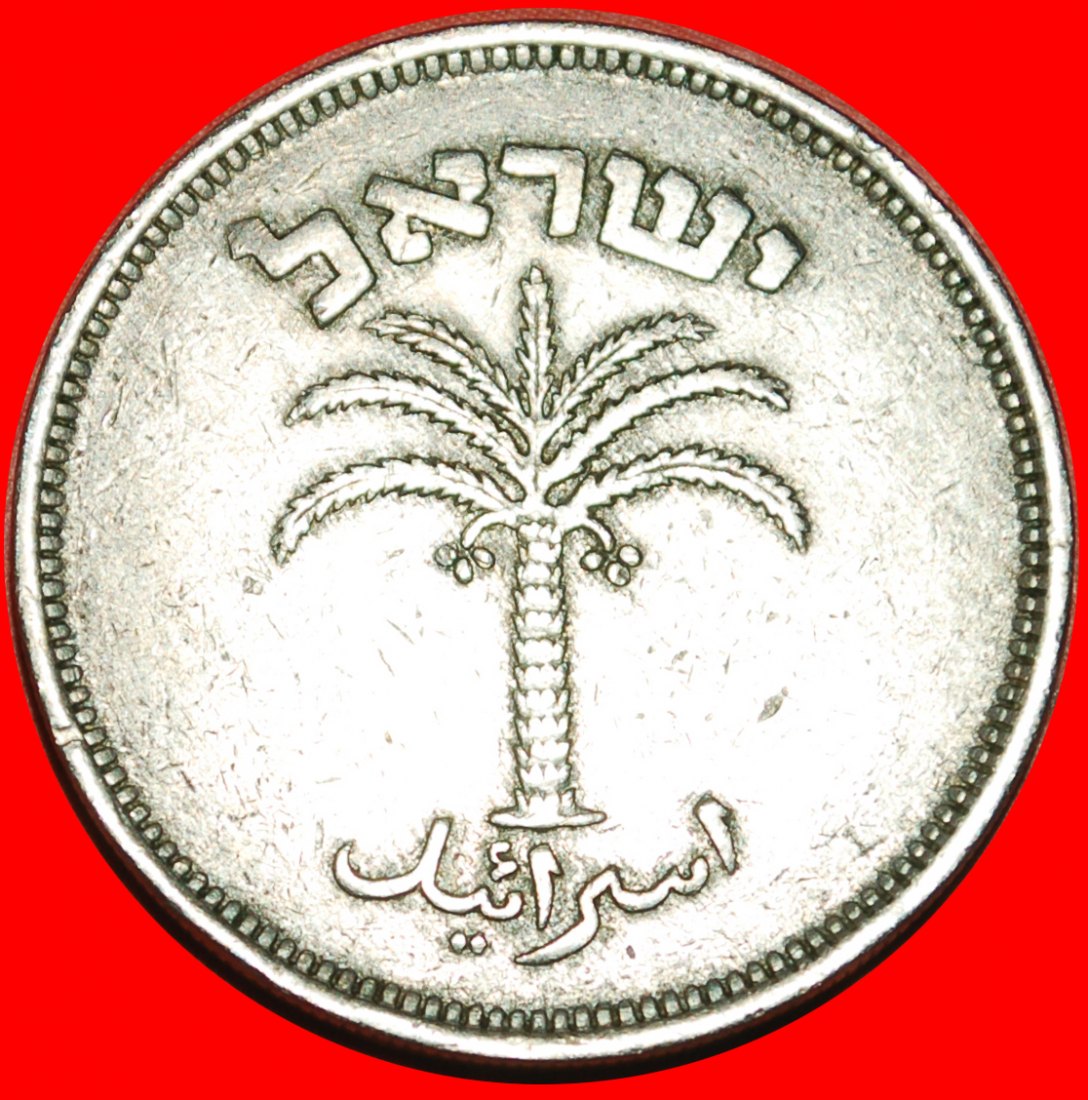  * GREAT BRITAIN (1949-1955): PALESTINE (israel) ★ 100 PRUTA 5709 (1949)! LOW START ★ NO RESERVE!   