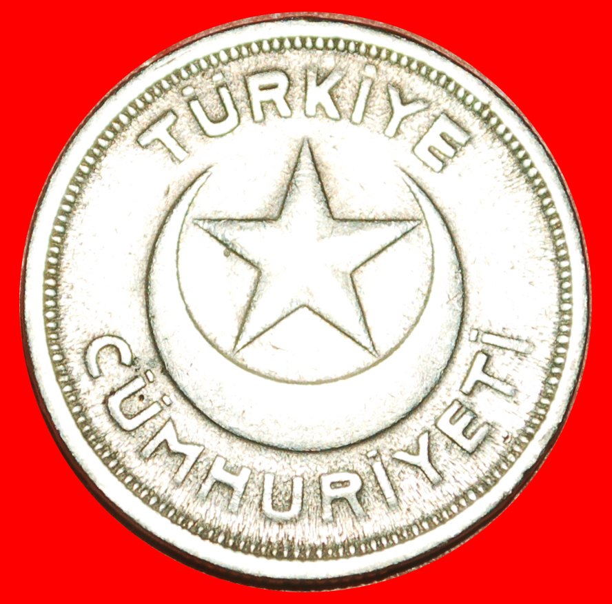  * FEHLER HALBMOND UND STERN (1935-1943): TÜRKEI★ 5 KURUSH 1942! KRIEGSZEIT 1939-1945★OHNE VORBEHALT!   