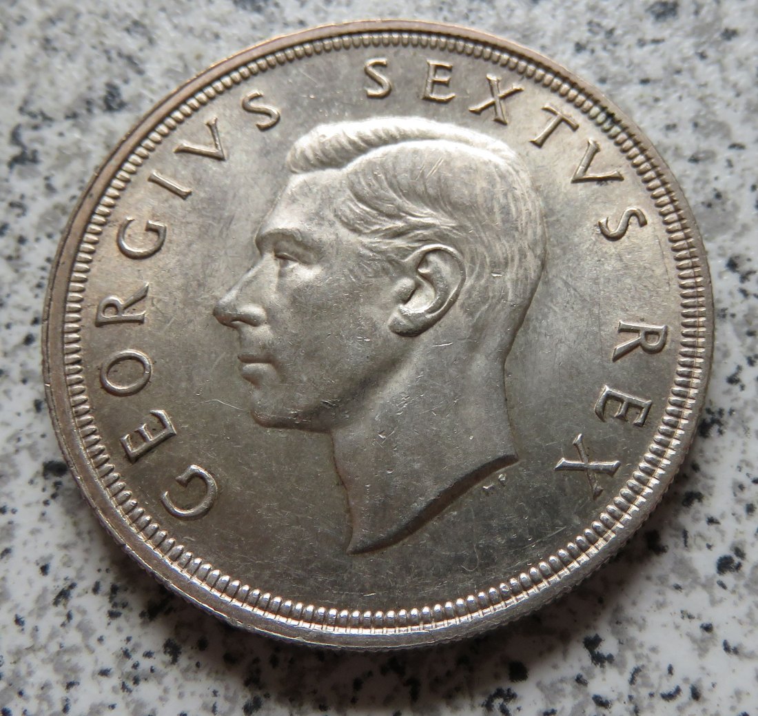  Südafrika 5 Shillings 1948, Erhaltung   