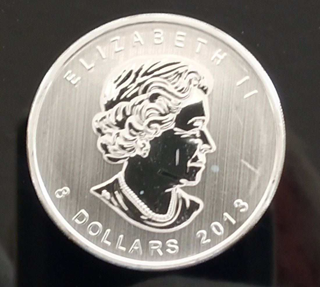 Kanada Polarbär 2013, Silbermünze 1,5 Oz   