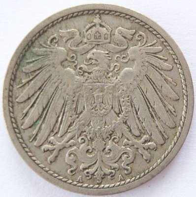  Deutsches Reich 10 Pfennig 1912 A K-N ss   