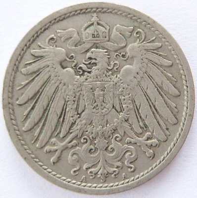  Deutsches Reich 10 Pfennig 1912 A K-N ss+   