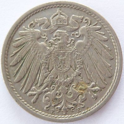  Deutsches Reich 10 Pfennig 1912 E K-N ss+   