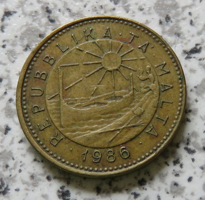  Malta 1 Cent 1986   