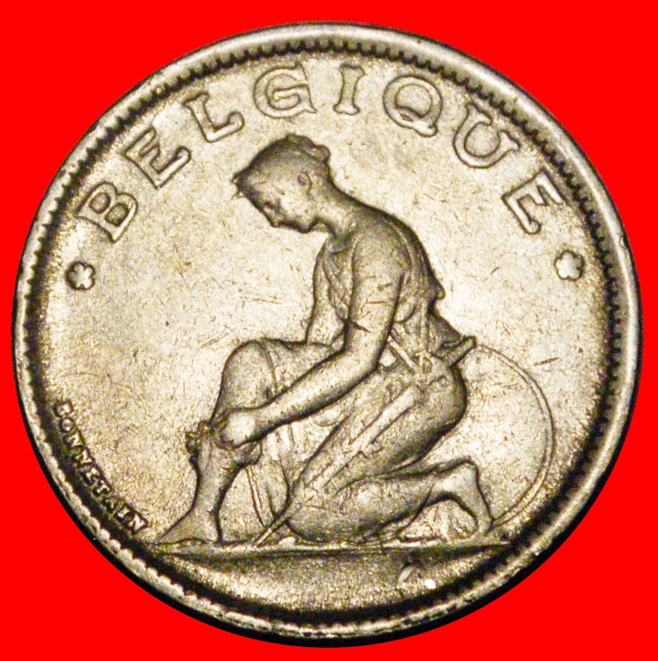 * FRENCH LEGEND (1922-1934): BELGIUM ★ 1 FRANC 1934! ALBERT I (1909-1934) LOW START ★ NO RESERVE!