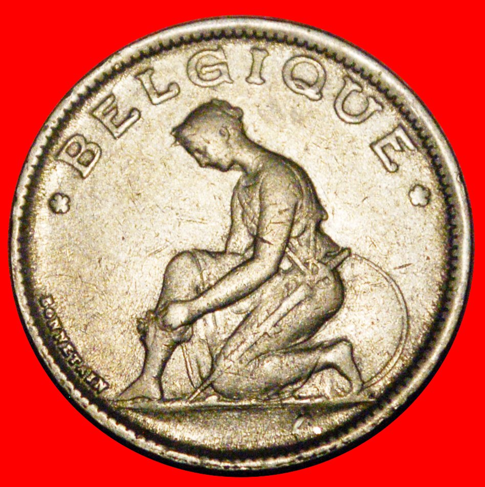  * FRENCH LEGEND (1922-1934): BELGIUM ★ 1 FRANC 1934! ALBERT I (1909-1934) LOW START ★ NO RESERVE!   