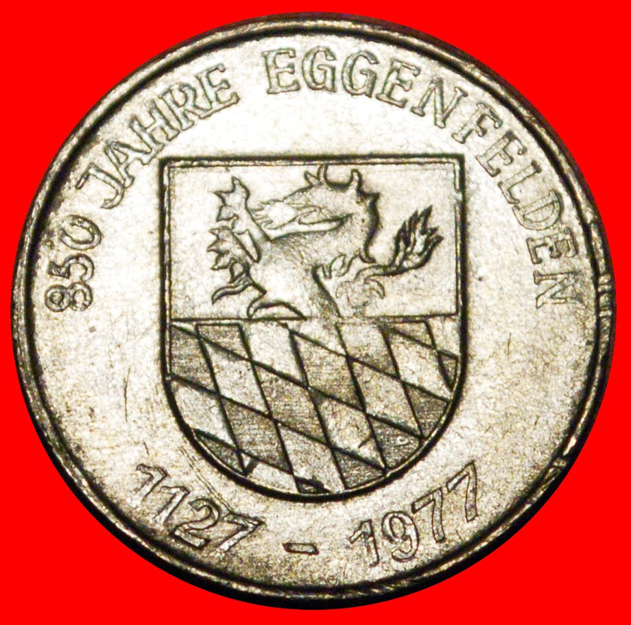 * DRAGON: GERMANY ★ EGGENFELDEN 1127-1977 LION! TO BE PUBLISHED! ★LOW START ★ NO RESERVE!
