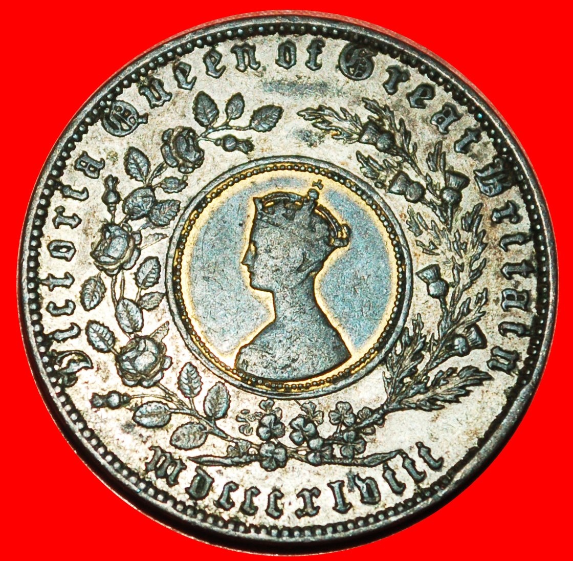  * GOLD UND SILBER: GROSSBRITANNIEN ★ CROWN 1848! UNGEWÖHNLICH! VICTORIA (1837-1901)★OHNE VORBEHALT!   