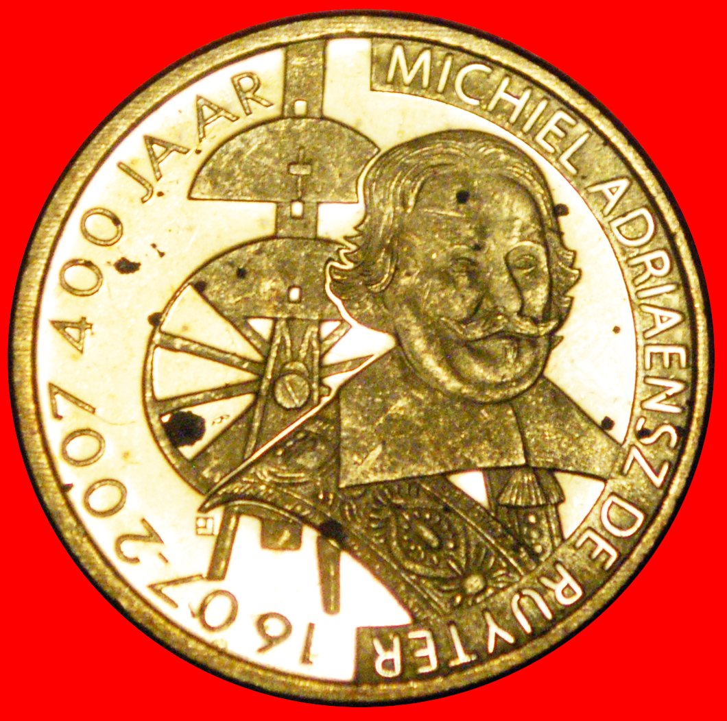 * DE RUYTER 1607-1676:NETHERLANDS★1/2 RUYTER (=50 EUROCENTS) 2007 VLISSINGEN★LOW START ★ NO RESERVE!