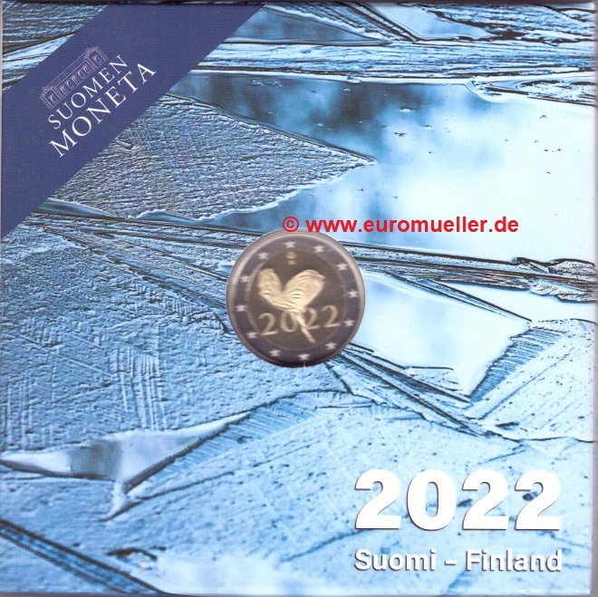 Finnland 2 Euro Gedenkmünze 2022...Nationalballet...PP   