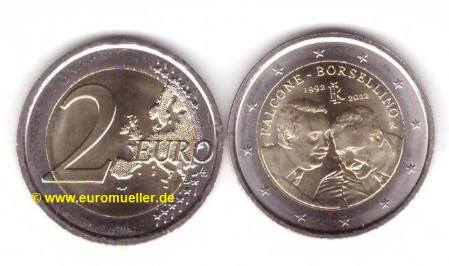 Italien 2 Euro Gedenkmünze 2022...Richter   